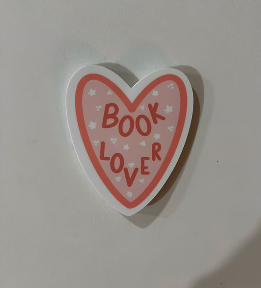 Book Lover Sticker