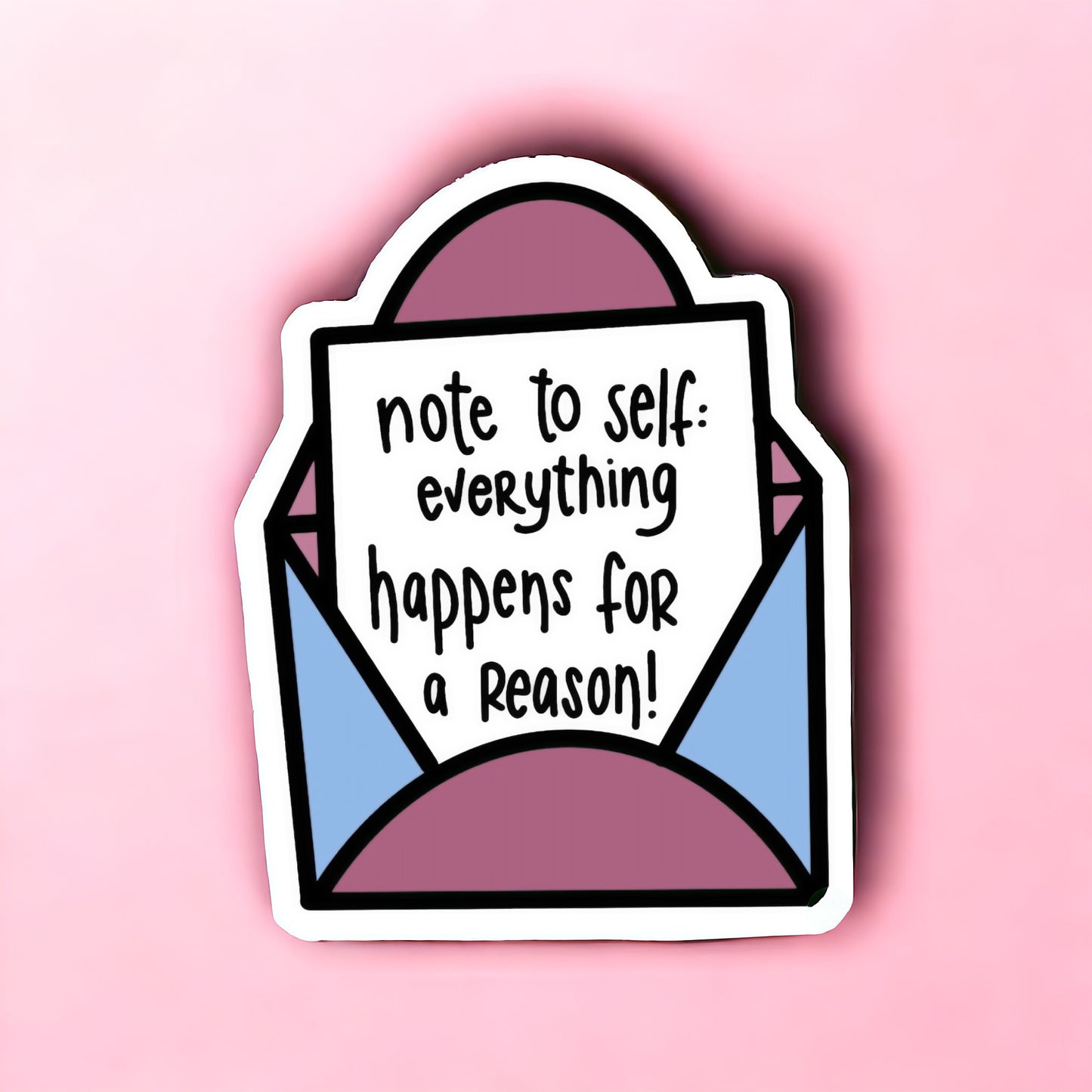 Note to Self Sticker