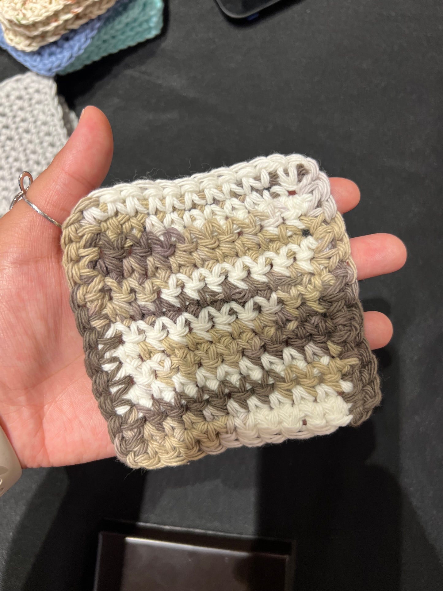 Square Crochet Coasters