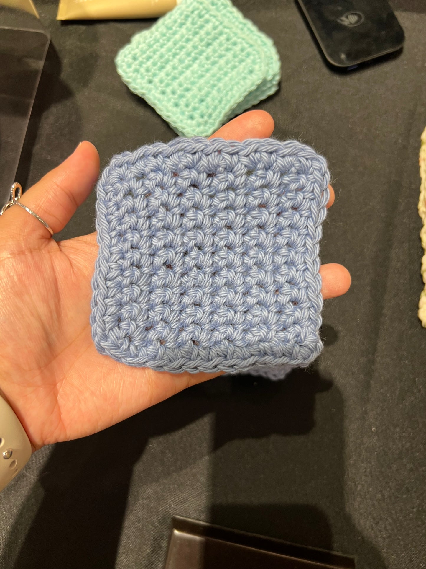 Square Crochet Coasters