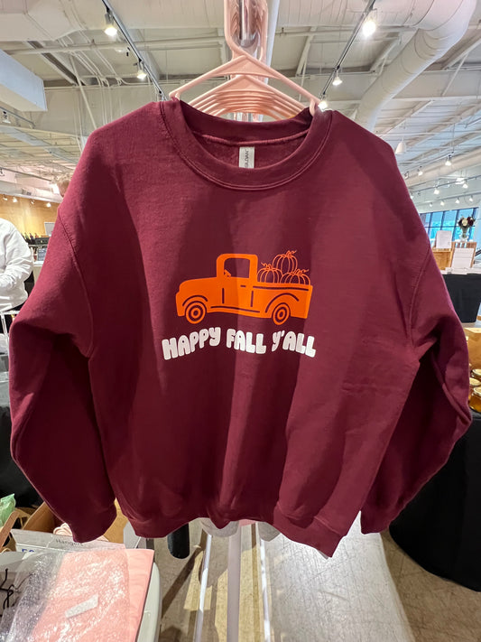 Happy Fall Y’all Sweatshirt