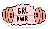 Girl Power Sticker