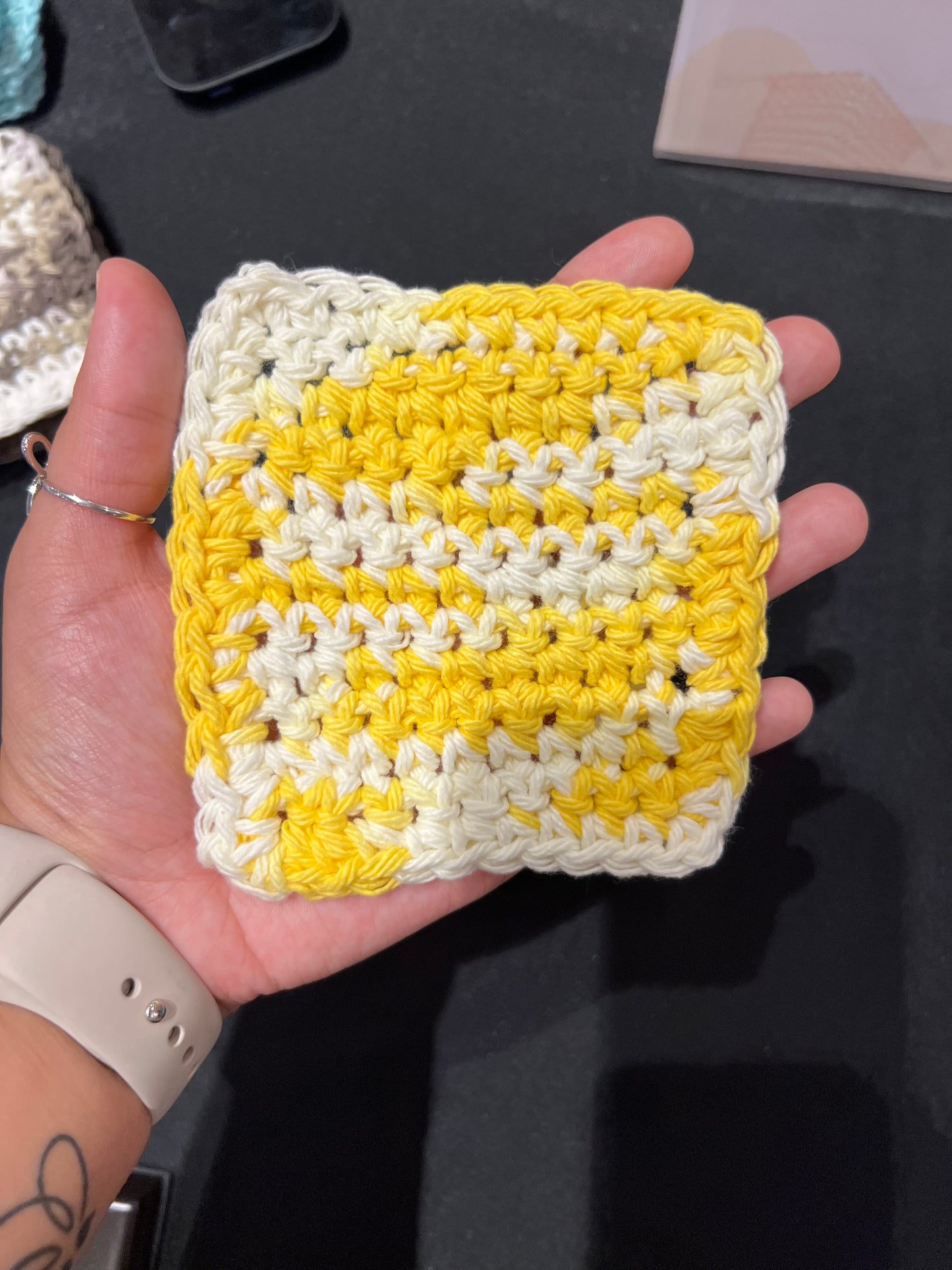 Square Crochet Coasters