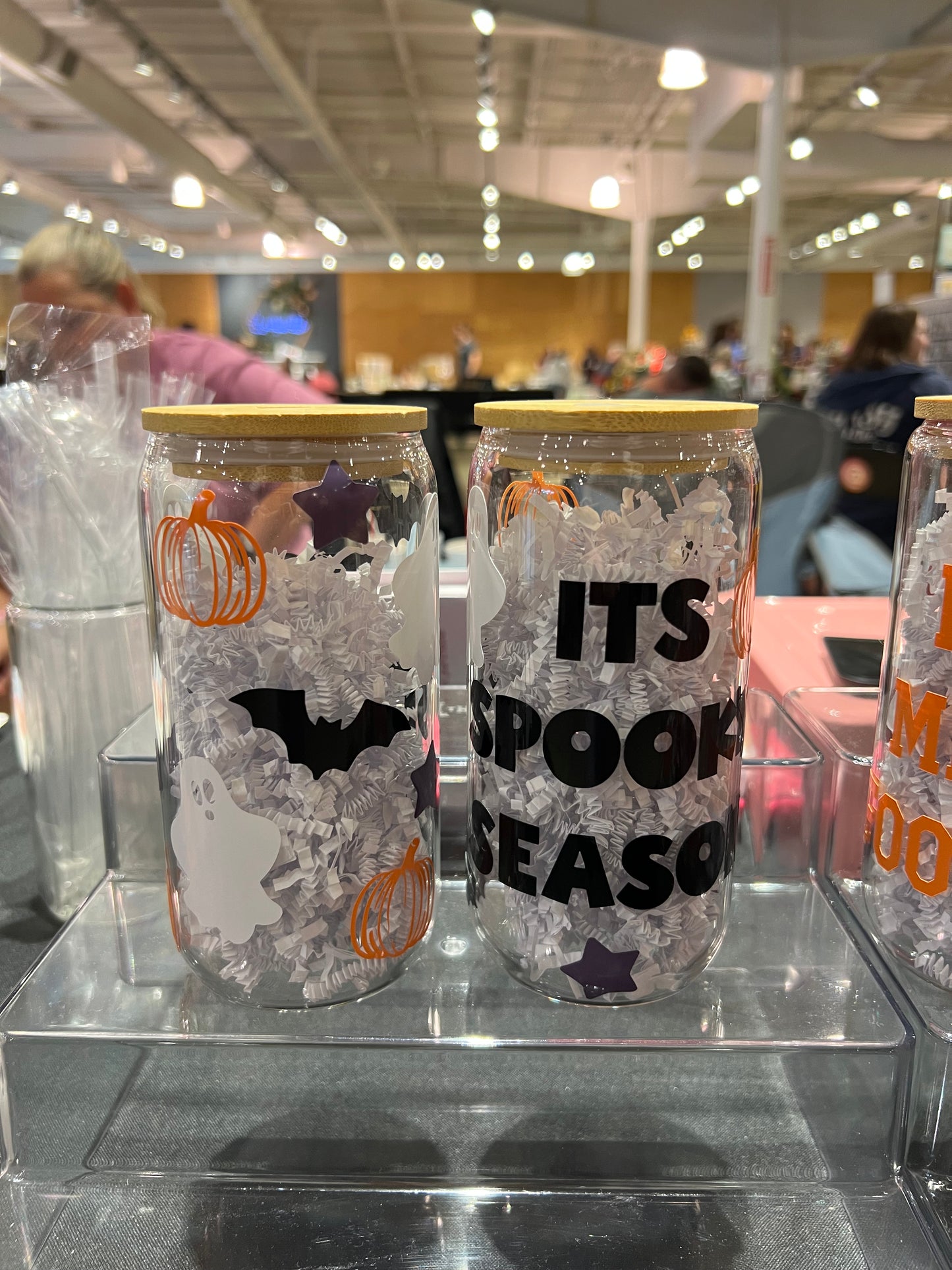 It's Spooky Season Glass Cup