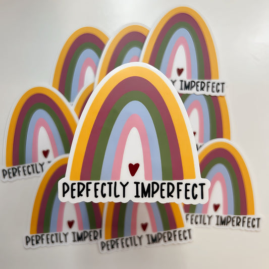 Perfectly Imperfect Sticker