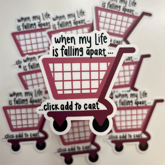 Add to Cart Sticker